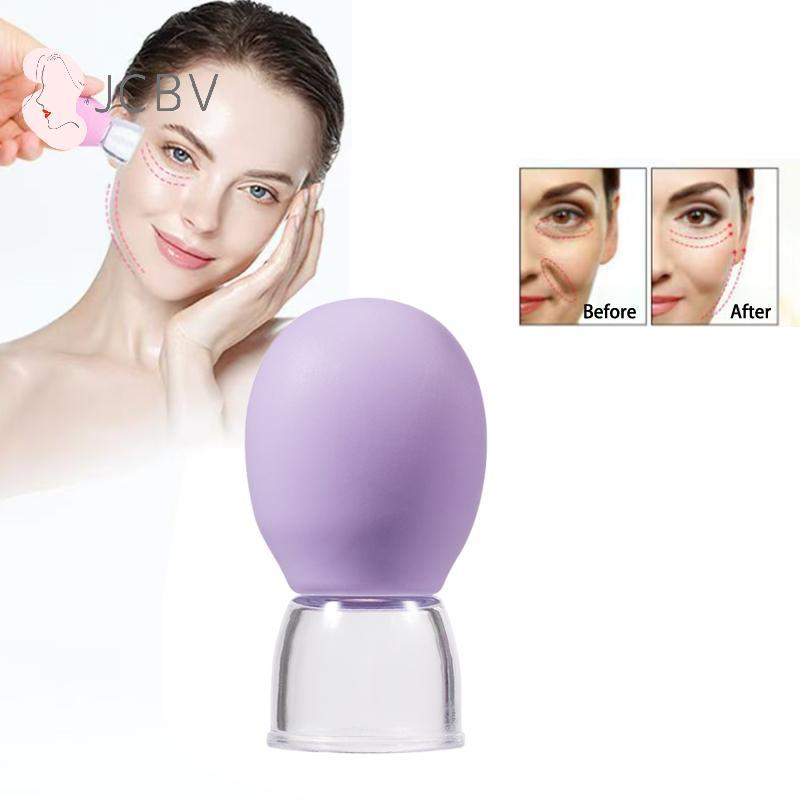 [JCBV] ซิลิโคนสูญญากาศ Cupping Massager Face Body Cups Clearing Damp Anti Cellulite Facial Beauty Cu