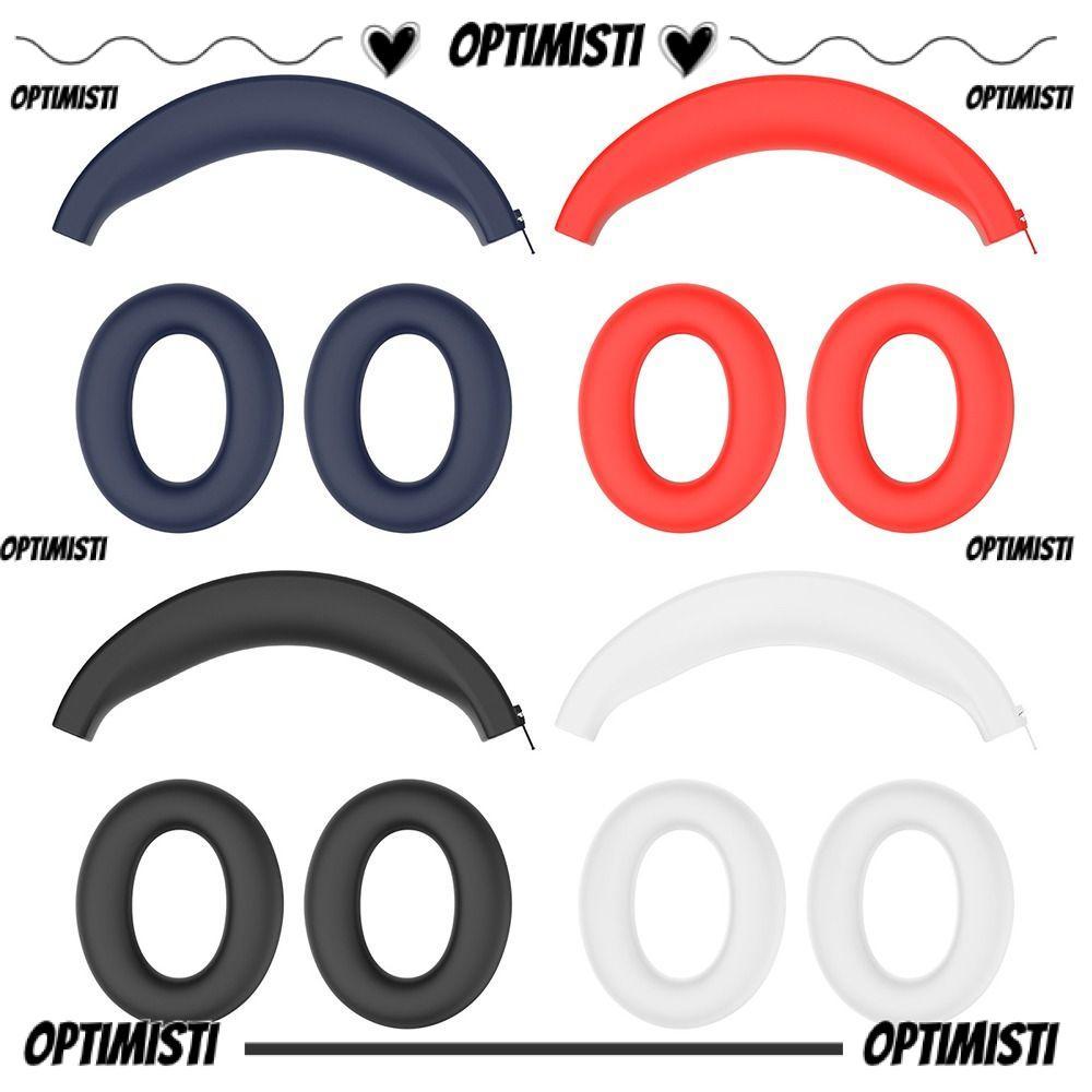 OPTIMISTI8E ฝาครอบป้องกัน,เปลี่ยนซิลิโคนแผ่นรองหูฟังเบาะ, Earmuff ชุดหูฟังหูฟังอุปกรณ์เสริมสําหรับ A
