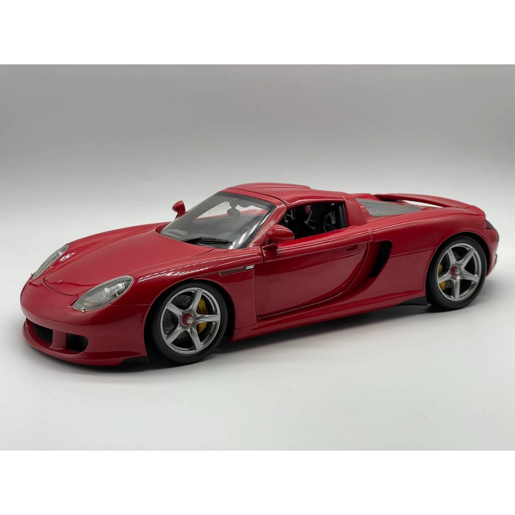 [สต๊อกพร้อม ถ้าคุณมีคําถามใด ๆ ติดต่อ] 1/18 Mini Cut Porsche Carrera GT Carrera GT