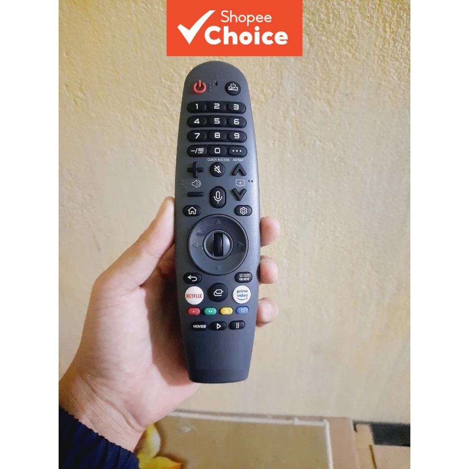 รีโมทเสียงสําหรับ LG Magic สมาร์ททีวี รุ่นปี 2019-2021 AKB75855501 พร้อมฟังก์ชันตัวชี้
