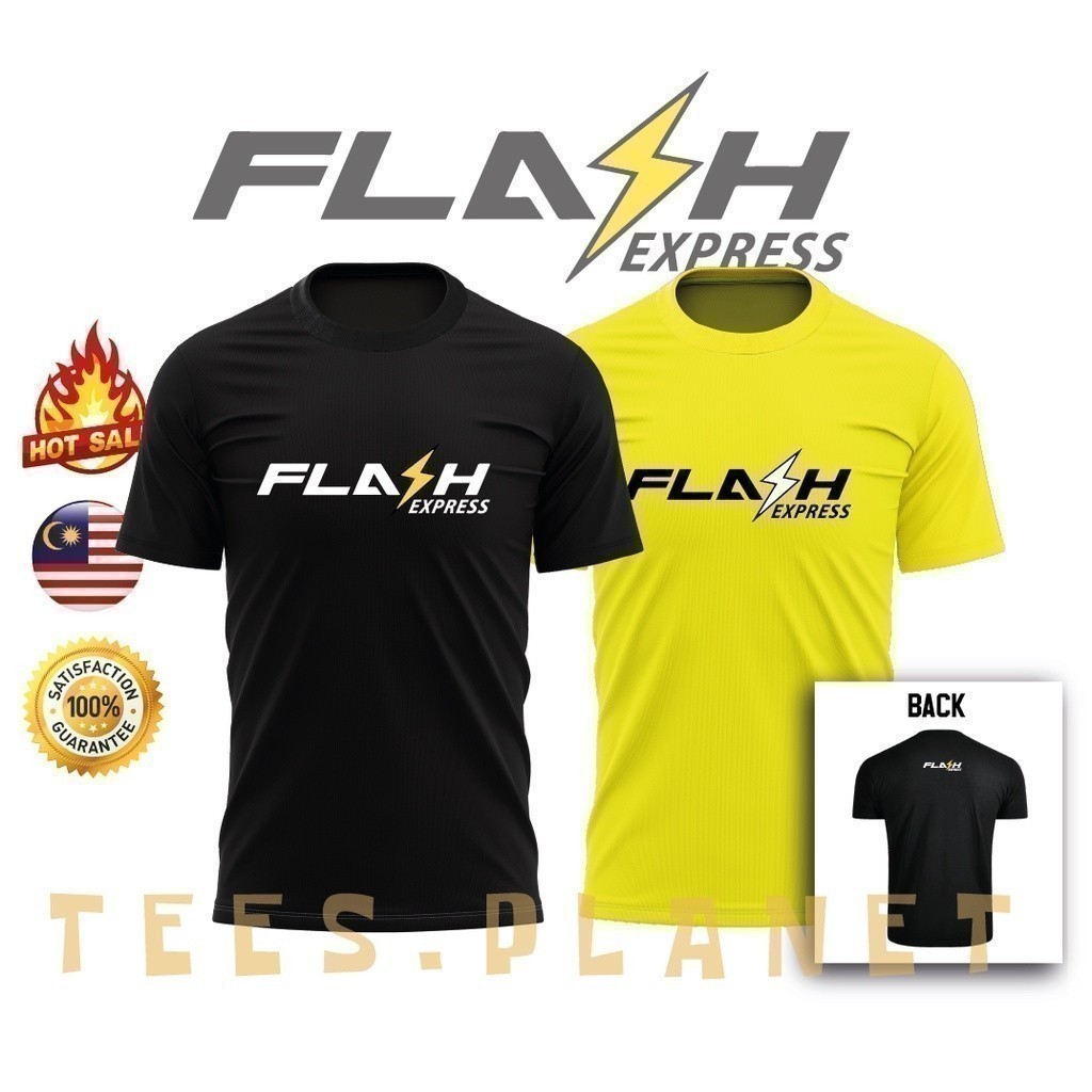 Fashion Rider 2026 Flash Express Rider Jersey เสื้อยืด Microfibre เสื้อจัดส่งขี่