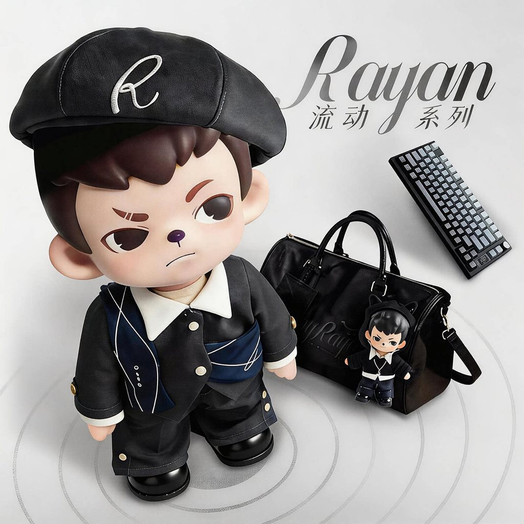 Ryan Mobile Phone Series Drawstring-Earphone Bag Pendant Card Holder Mobile Phone Bag Hat Series