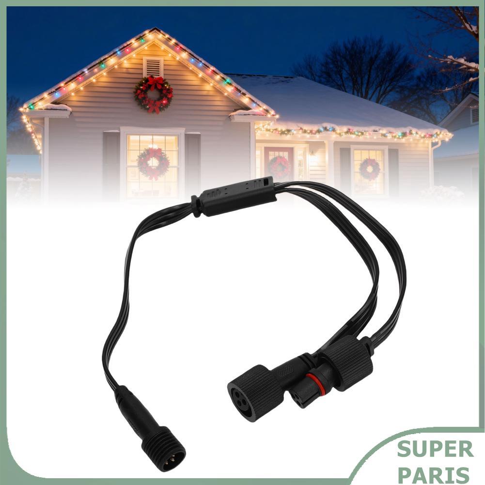 Superparis Superparis Vikye 1 ชาย 2 หญิง Y Splitter IP68 3 พินสายต่อ 22AWG สายไฟ Fit สำหรับ h705A H7