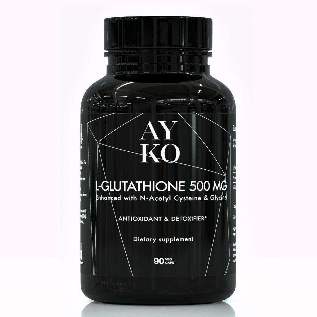 AYKO LGlutathi 500 mg ยาผิวกลูต้าลดด้วย NAC และ Glycine Antioxidant และ Anti Aging Effect พร้อมปอดแล