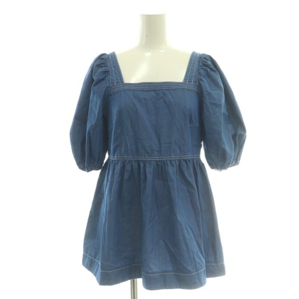 Diagram Blouse Shirt denim Direct from Japan Secondhand