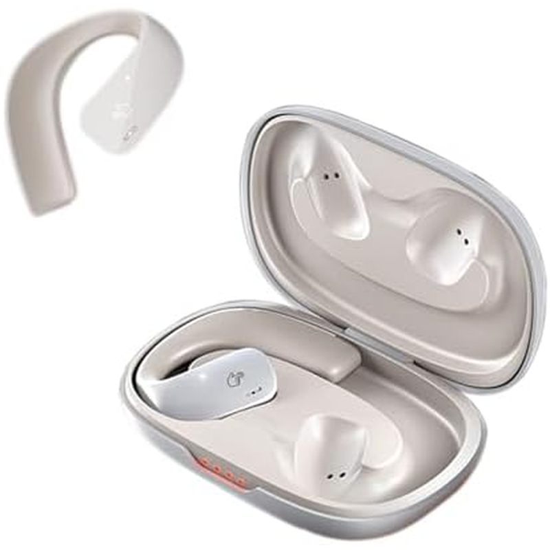 Xmenha ไร้สายเปิดหูฟัง Earhooks บลูทูธ Bone Conduction หูฟัง Over Ear หูฟังไร้สายสําหรับเล่นกีฬาบลูท