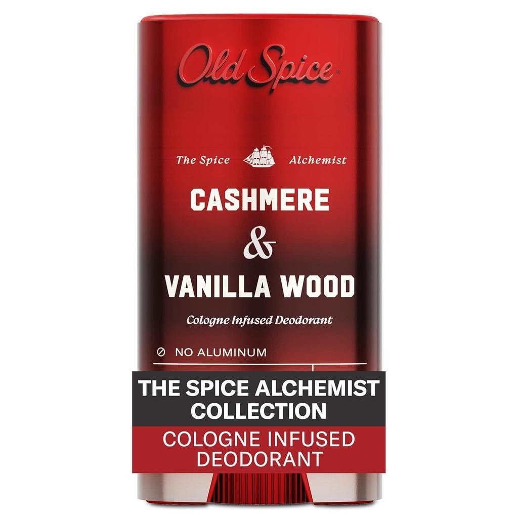 Old Spice Aluminium Free Deodorant for Men, The Spice Alchemist Collection, 24/7 Cologne Infused For