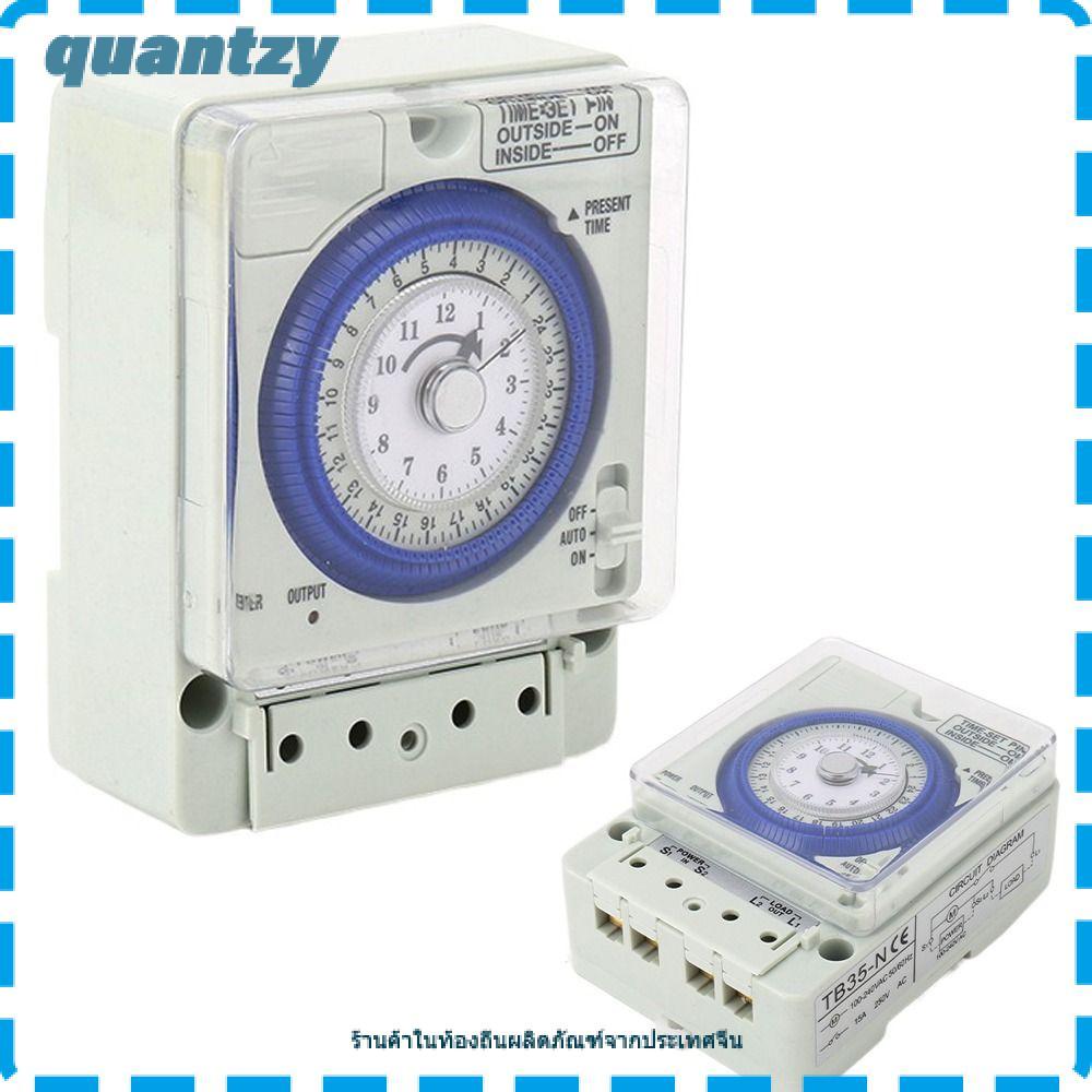 QUANTZY Interval Controller, Easy To Operate โปรแกรมควบคุมที่แม่นยํา, ประหยัดไฟฟ้า Analog Time Contr