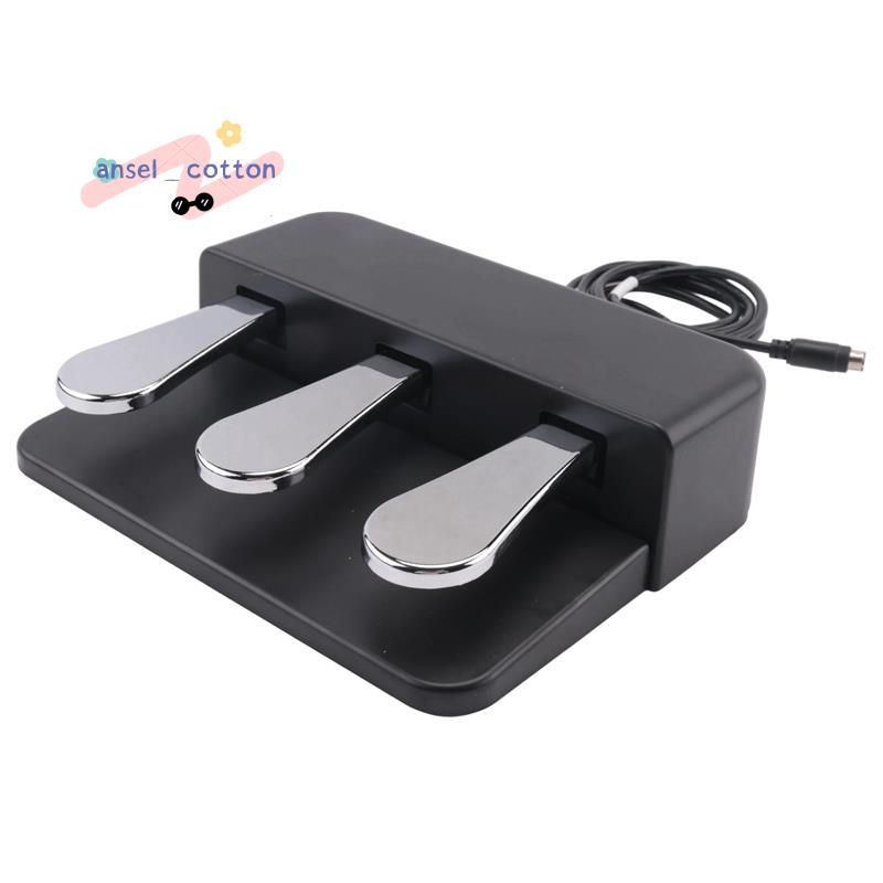 3-Pedal สําหรับคีย์บอร์ดดิจิตอลเปียโน 3-Pedal สําหรับ P145 สามเท้าเหยียบสําหรับ P223, P145 3-Pedal ส