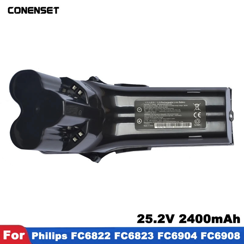 25.2V เปลี่ยนแบตเตอรี่สําหรับ Philips SpeedPro Max Aqua Stick สูญญากาศไร้สาย XC805/01 XC8045/01 XC80