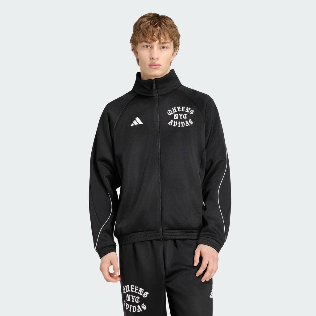 adidas ไลฟ์สไตล์ เสื้อแทรค adidas MARVEL SPIDER-MAN ผู้ชาย สีดำ KS0371