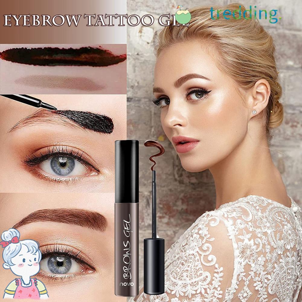TREDDING491 Peel Tattoo Eyebrow Gel Eyebrow Tint Easy Peel Eyebrow Tattoo Tint EyeBrow Gel