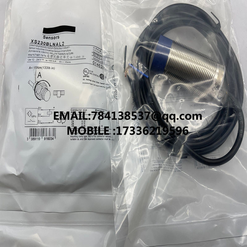XS212BLNAL2C XS212BLPAL2C XS612B4PAM12 XS612B4NAM12 XS612B4PBM12Sensor proximity switch การประกันคุณ