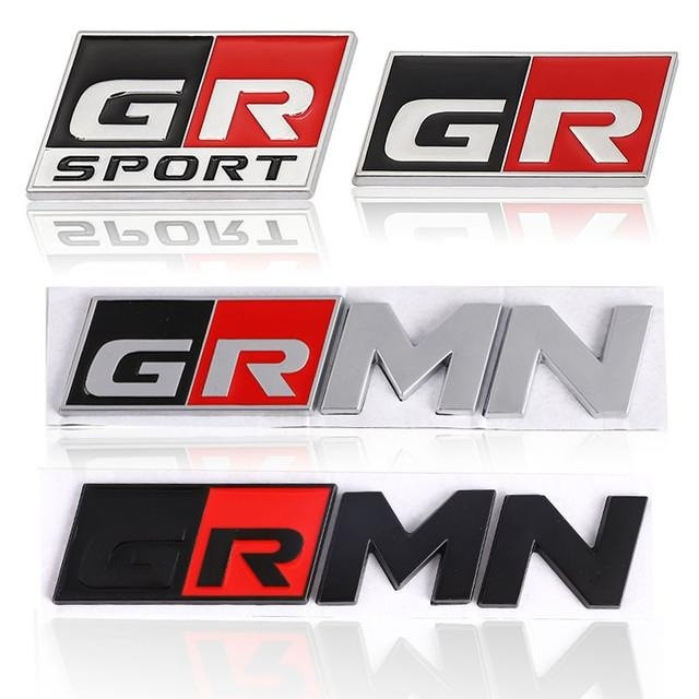 Ready Stock gr label GRMN car Sticker GRSPORT China Net label เหมาะสําหรับ Toyota gr car label gt86 