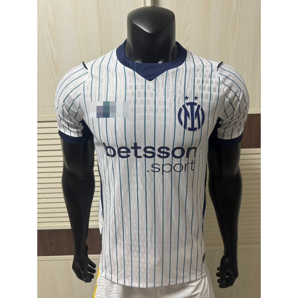 Player edition 26-27 Inter Milan away เสื้อยืดแขนสั้นฟุตบอลคุณภาพสูง S-4XL AAA+