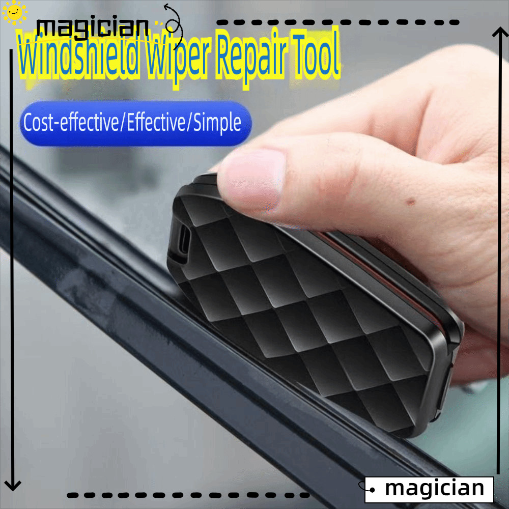 MAGICIAN Auto Windshield Wiper Refurbish Tool,ซ่อมปัดน้ําฝน Quick Automotive Wiper Cleaner,Multi-fun