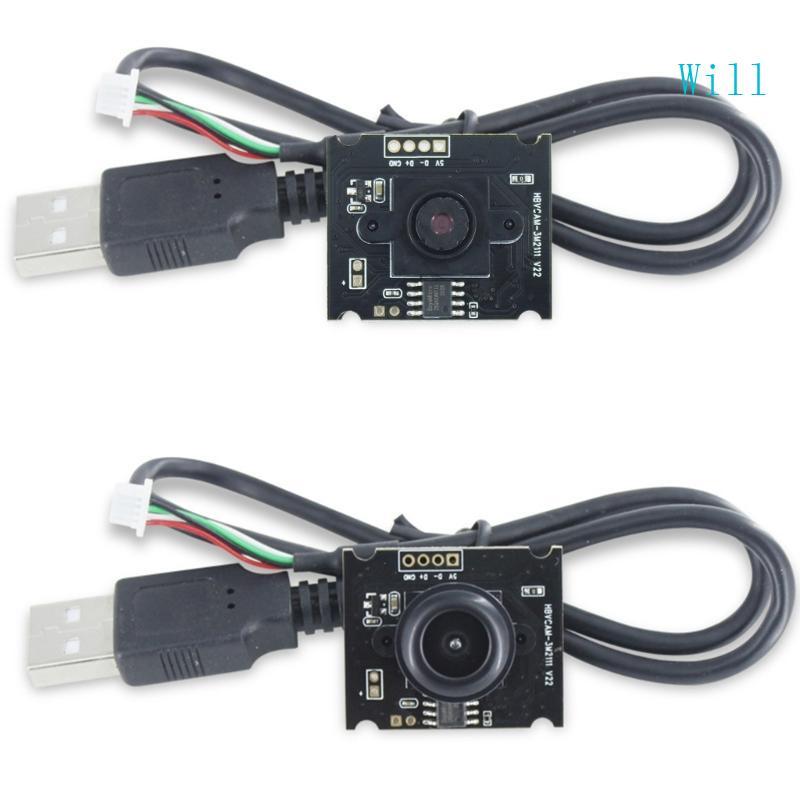 จะ 3MP OV3660 โมดูลกล้องปรับโฟกัสด้วยตนเอง MJPG YUY2 สําหรับ Face Recognition
