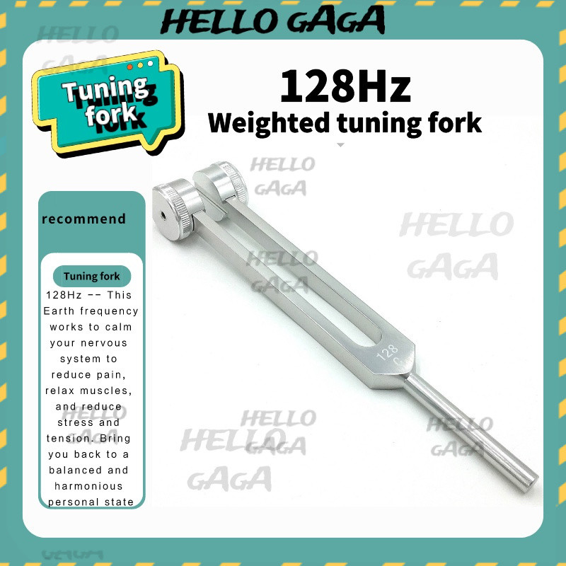 Tuning fork🔔ส้อมจูนเสียง 128Hz C พร้อมล้อจูนเสียง