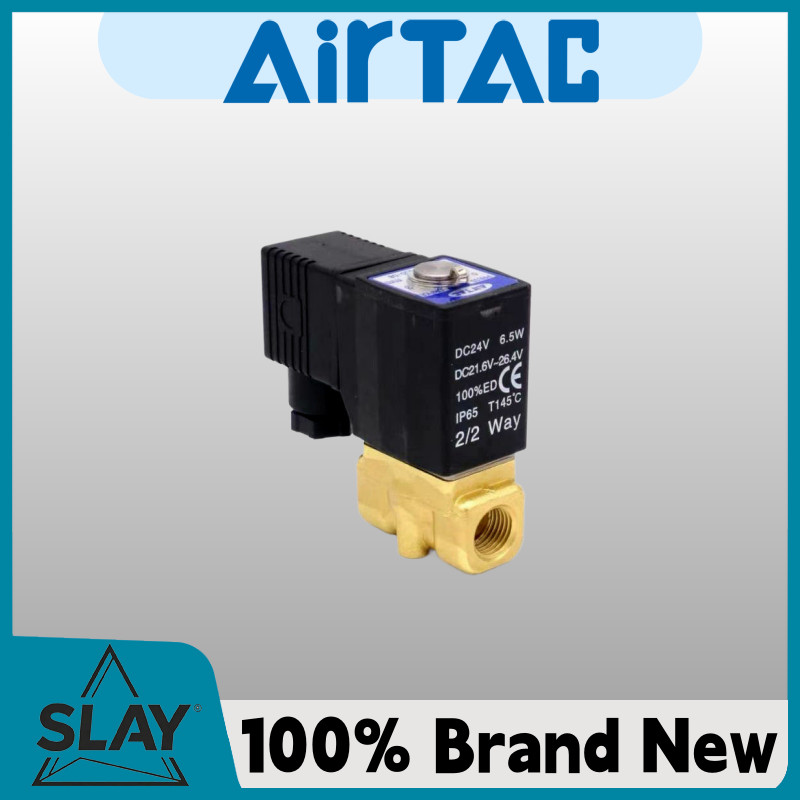 ยี่ห้อใหม่ AirTAC Direct ปกติปิดโซลินอยด์วาล์ว 2W008B 2WX03006A 2WH030 2WL030 2WT