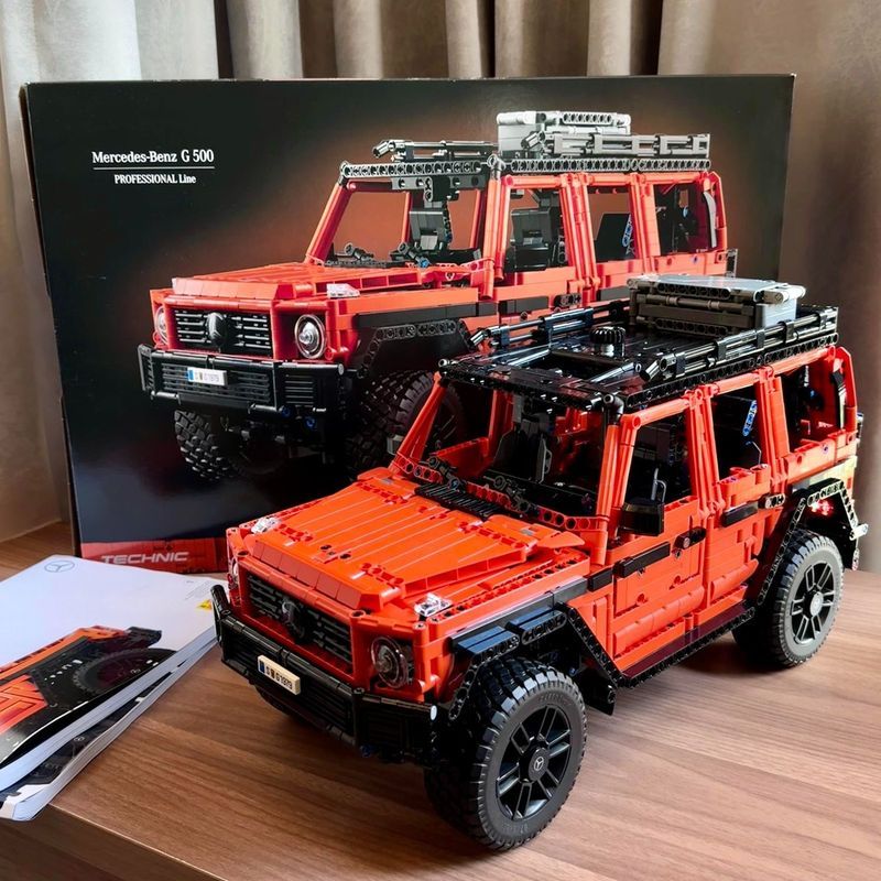 เข้ากันได้กับ Lego 42177 Mercedes-Benz G500 รถออฟโรดประกอบของเล่นบล็อกตัวต่อ