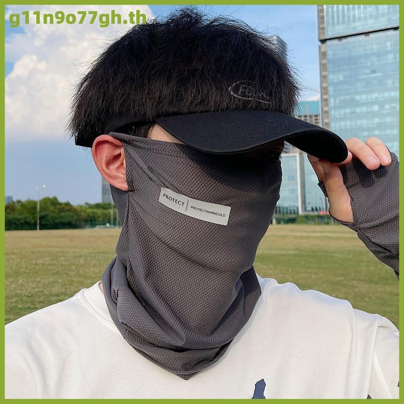 GNH หน้ากากป้องกัน UV สำหรับผู้ชายผู้หญิงผ้าพันคอคอปั่นจักรยานกลางแจ้ง