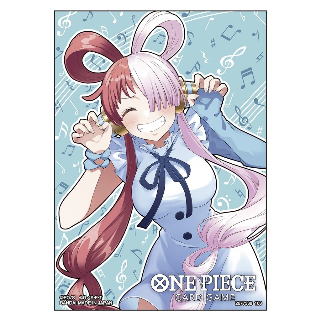 BANDAI ONE PIECE Card Game Official Card Sleeve 3 - Uta