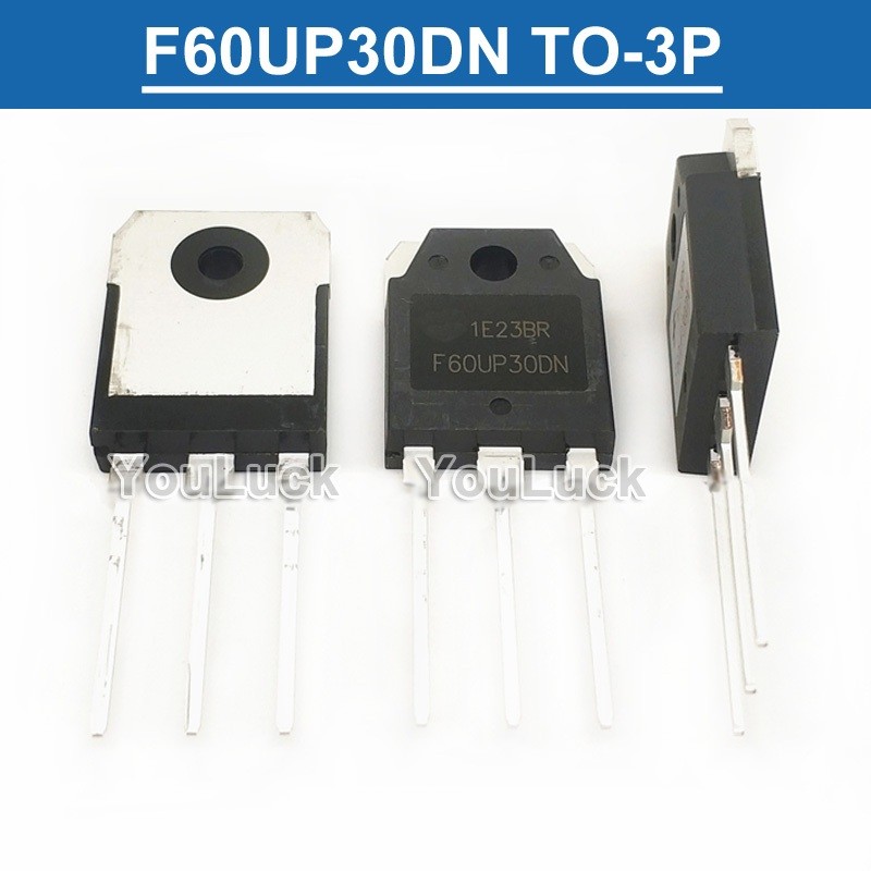 2 ชิ้น/5 ชิ้น F60UP30DN TO-3P 300 V/60A Fast Recovery Rectifier ไดโอดใหม่