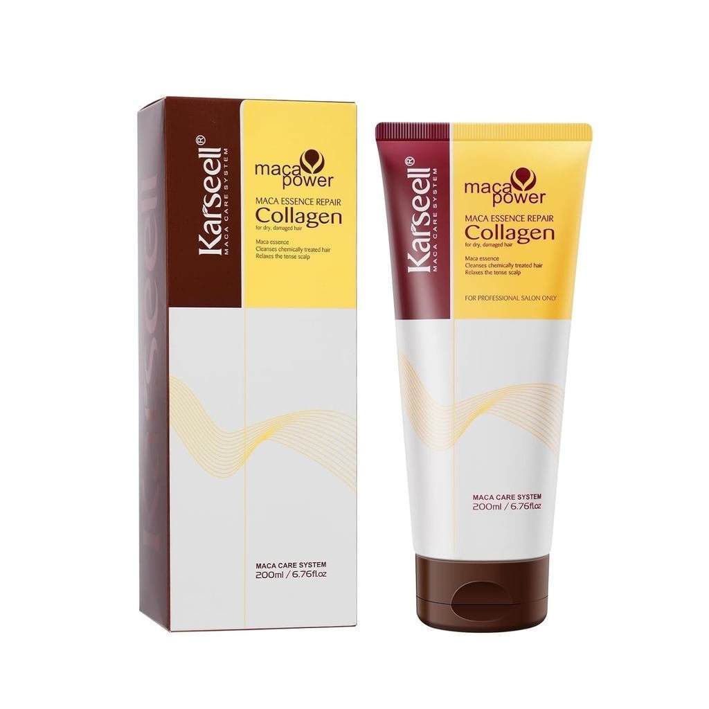 Kassel Collagen Hair Care Essence Deep Repair Conditioner Argan Oil Collagen Hair Mask เหมาะสําหรับผ