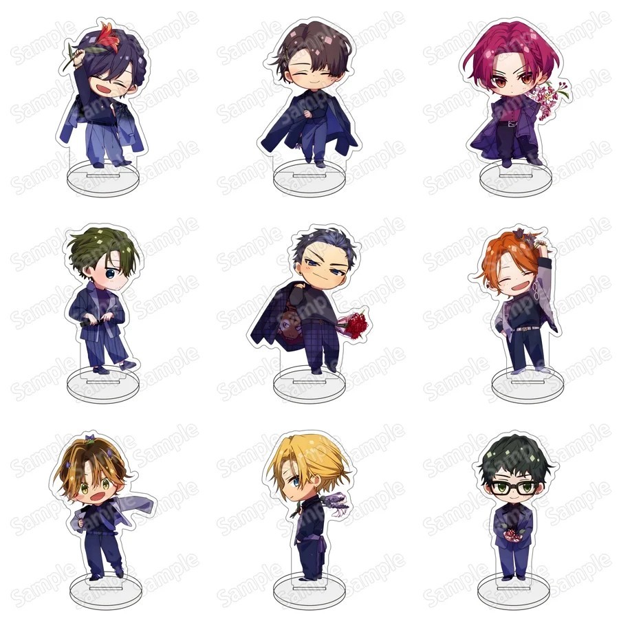 Standee อะนิเมะ Sasaki และ Miyano Mica Chibi รุ่น 10 ซม.โต๊ะศึกษาตกแต่งตัวอักษร Sasaki Miyano Boylov