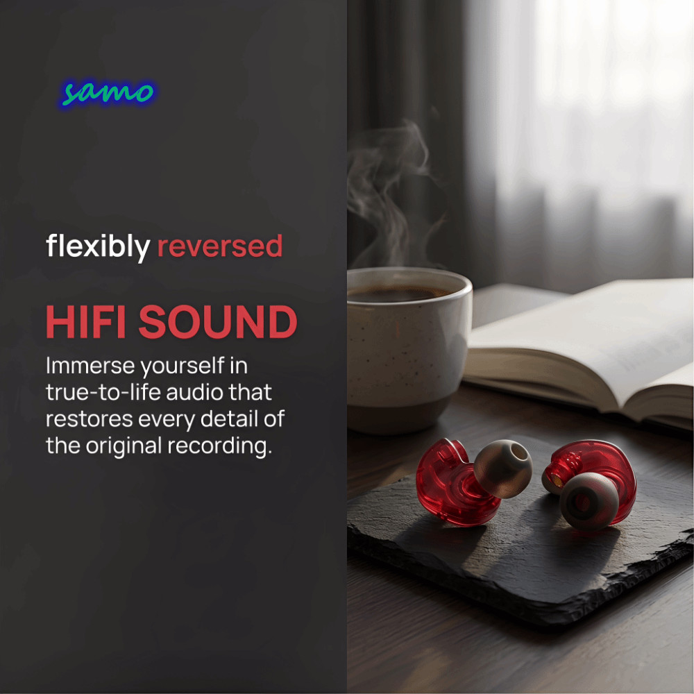 SAMO 2PCS เปลี่ยนหูฟังหัว,อินเทอร์เฟซ MMCX ที่ถอดออกได้หูฟัง,สบาย HiFi หูฟังสําหรับ SE215 SE315 SE53