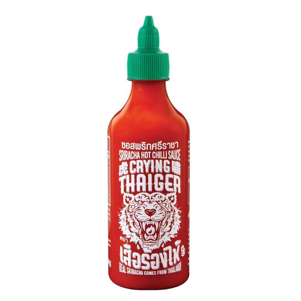 [สินค้าส่งด่วน] เสือร้องไห้ ซอสพริกศรีราชา 484 กรัม CRYING THAIGER SRIRACHAHOTCHLLI484G.