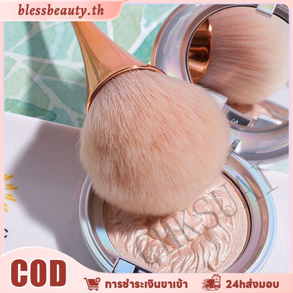 Kuas Soft Fluffy Small Waist Blush ON Brush, แปรงแต่งหน้ารองพื้น, ไม่มีเครื่องหมาย