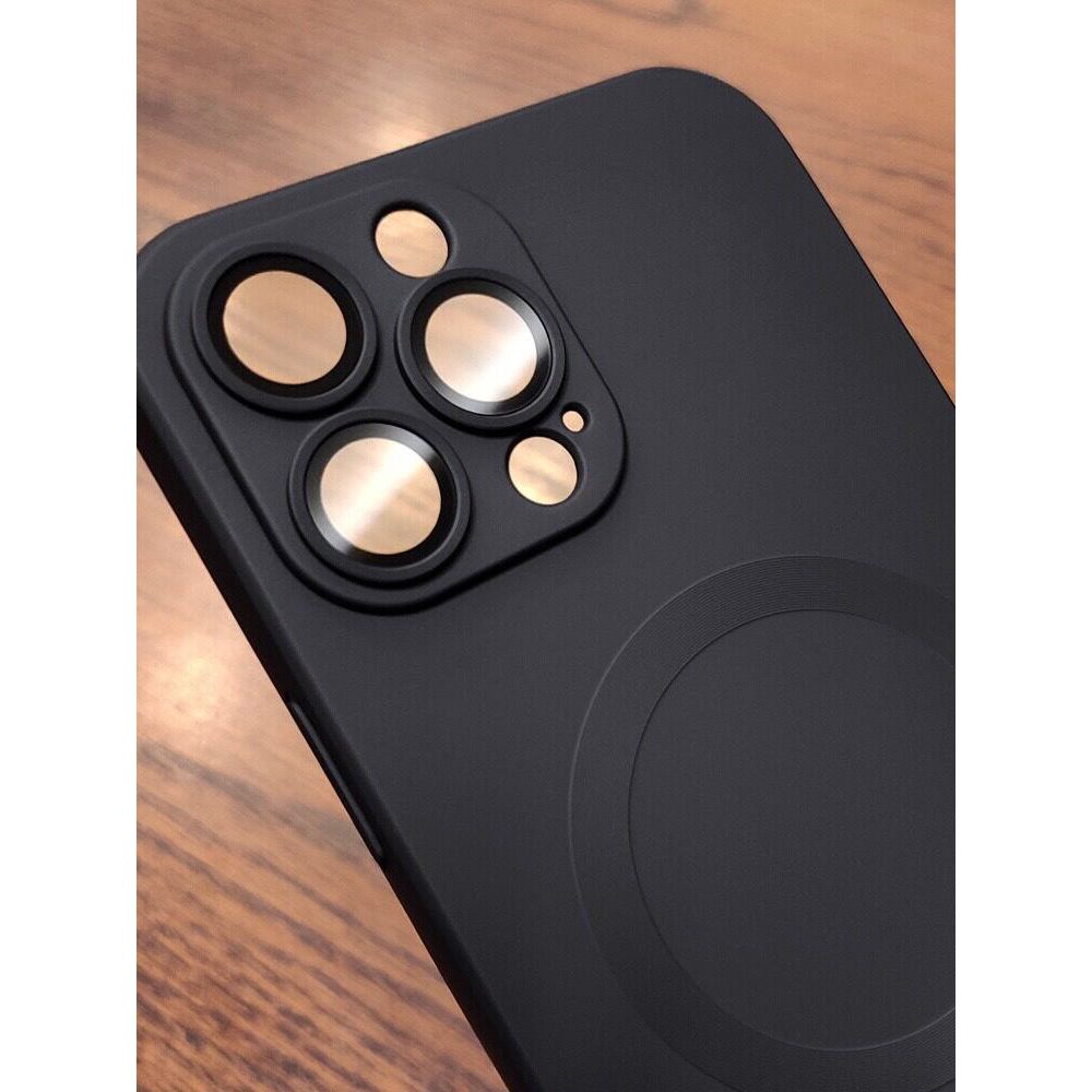 เคส 425 degree 425 degree case แม่เหล็กซิลิโคนอ่อนนุ่มพร้อมเคสป้องกันฟิล์มเลนส์ แอปเปิล