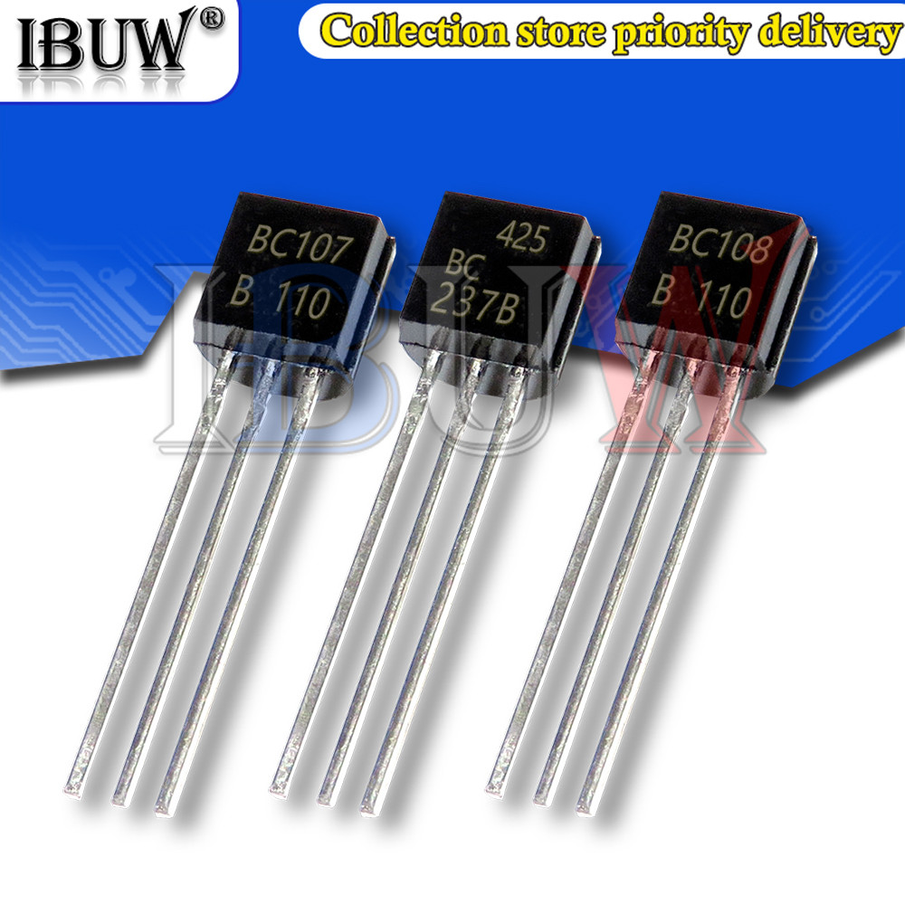 50PCS BC107B BC108B BC109B BC237B BC107 BC108 BC109 BC237 TO92 TO-92 ในสต็อก