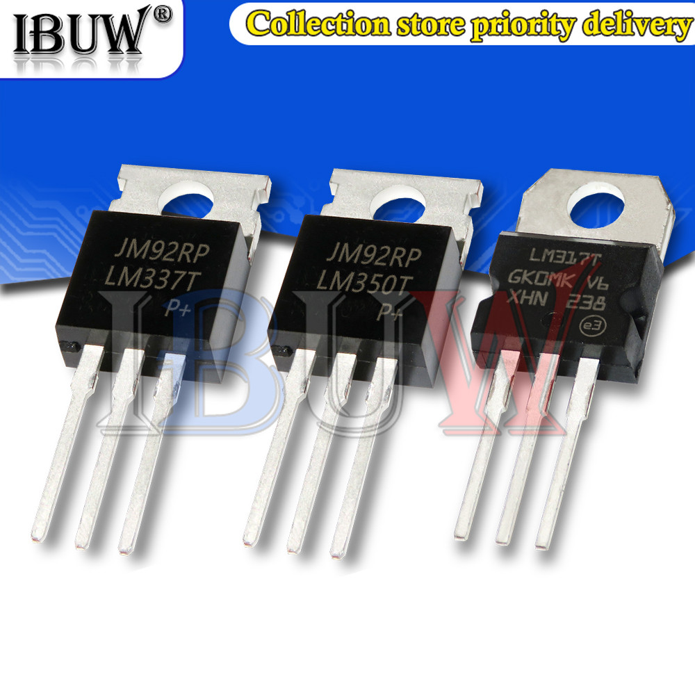 10PCS LM317T LM337T LM338T LM350T LM317 LM337 LM338 LM350 TO220 TO-220 ในสต็อก