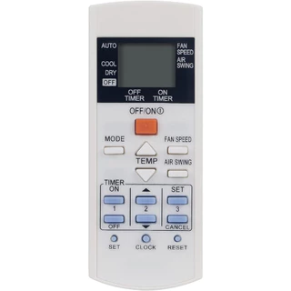 NiLANK รีโมทคอนโทรล Panasonic เครื่องปรับอากาศรีโมทคอนโทรลระบายความร้อนเดี่ยว A75C3716 A75C3297