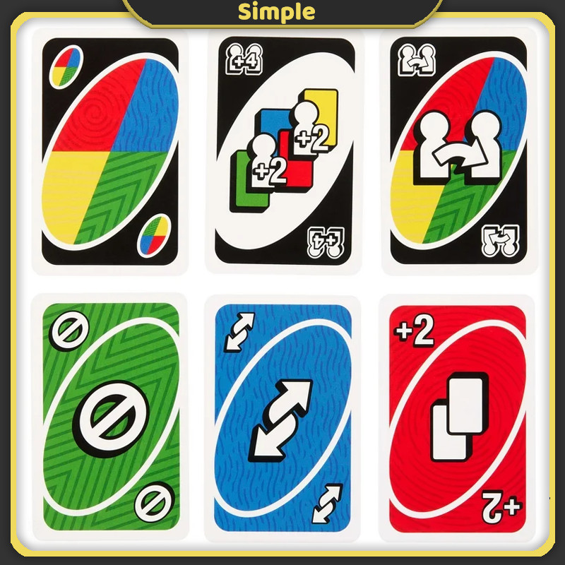 UNO TEAM การ์ดเกม 112 การ์ดปาร์ตี้เพื่อนครอบครัวสุดสัปดาห์การ์ดเกมเวลา 2FUU