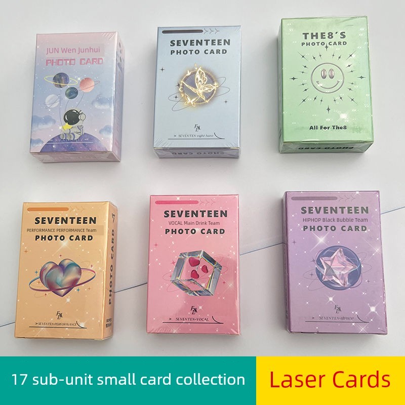การ์ดวงบัส การ์ด bus แท้ SEVENTEEN Photocard Performance Team Black Bubble Team Lead Singer Team อัล