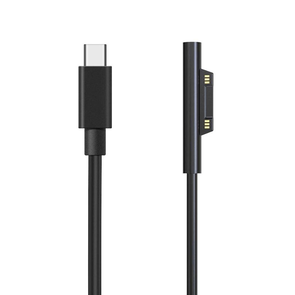 สายชาร์จ USB-C สําหรับแล็ปท็อป Microsoft Surface, Surface Book 2, Surface Pro 6/ Pro 5/Pr