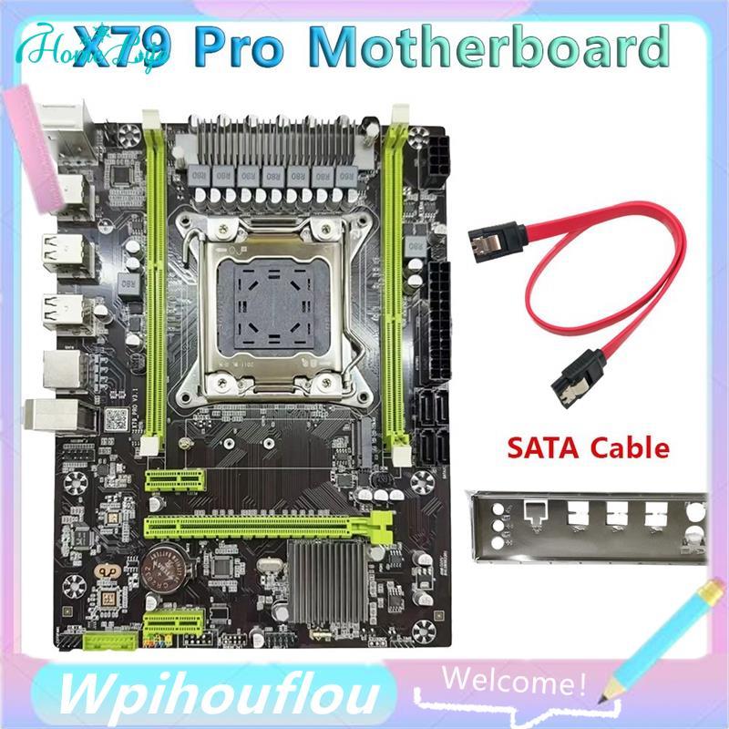 [HoME&life] X79 Pro เมนบอร์ดเดสก์ท็อปชุด E5 V1 V2 E5-2650 V2 2680 2640 2670 CPU รองรับ LGA 2011 DDR3