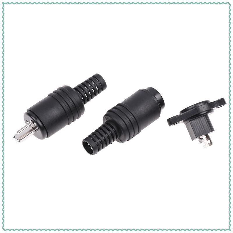 นาย นายใครใคร คอเต่า แฟนเดิม 1 ชิ้น 2 Pin DIN ลําโพงปลั๊กสายไฟ 2P Hifi ลําโพงสาย Solder Connector ชา