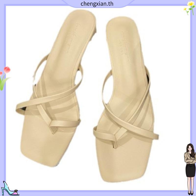 ผู้หญิง 5 ซม. ANTI-P HEEL SANDALS ขนาด 36-40 SIMPLE ELEGANT SYNTHETIC หนัง MATERIAL VINNCI RUBY