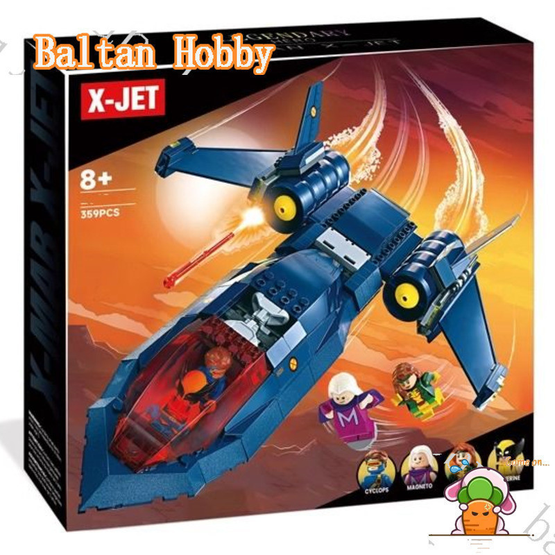 GMR ของเล่น GM1Y เข้ากันได้กับ 76281 X-Men Jet Building blocks ES1