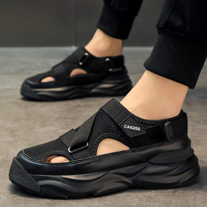 2024 Outdoor Men Roman Sandals Summer Classic Men's Sandals Soft Sandals Comfortable Shoes Genuine L