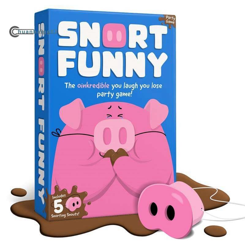 (chuanhaigg03)The Oinkcrought You Laugh You Los Party Game เกมตลกสําหรับเพื่อนและครอบครัวเกมอายุ 8+