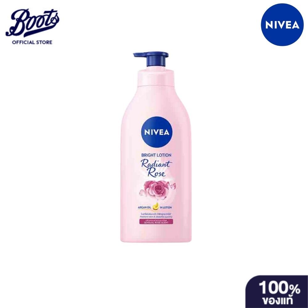 Nivea White Lotion Radiant Rose 525ML นีเวีย ไวท์ โลชั่น เรเดียนท์ โรส 525มล.