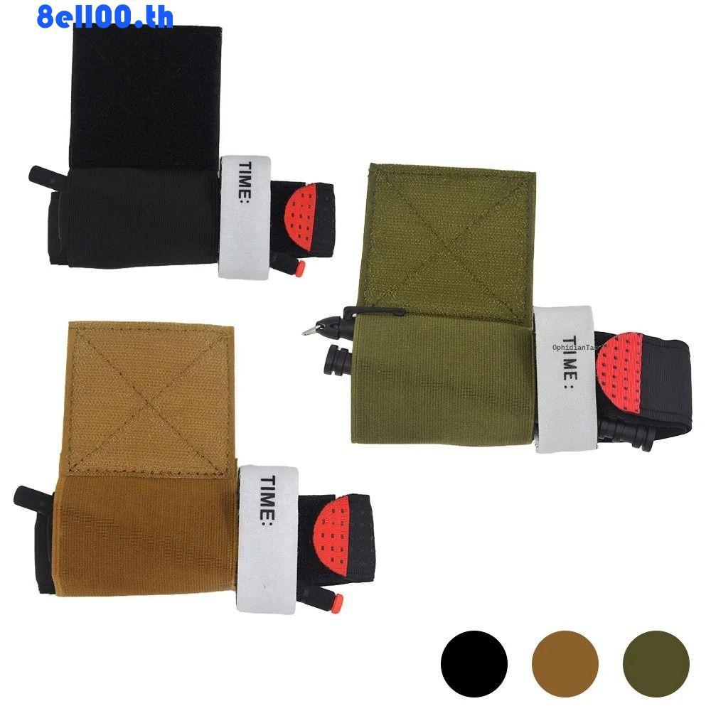 DARNELLYA Tourniquet Holder, Elastic Chest Rig Tourniquets Pouch, Survival Tool Plate Carrier Durabl
