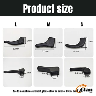 Glanxuan ลูกล็อกหูแว่นตา วัสดุพีวีซีป้องกันลื่นใช้ได้ทุกแว่น 1คู่ Eyeglasses Ear Grip Hooks