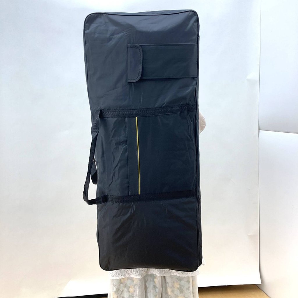 Long-Lasting 61 Key Keyboard Bag Handle 61 Key Keyboard Case Front Pocket for Practice