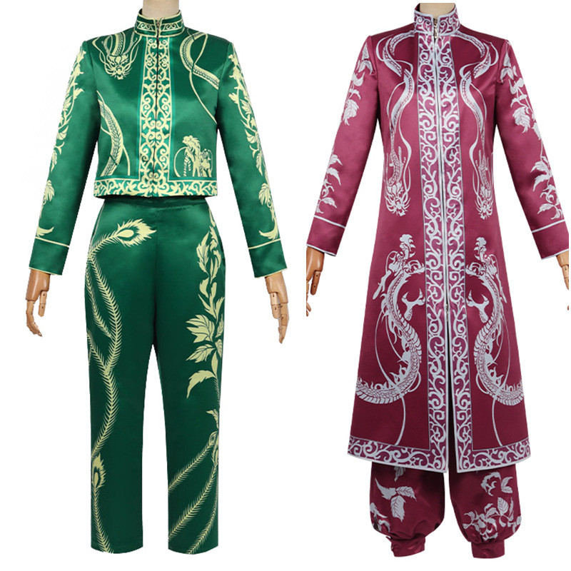 Avengers Black Dragon Kiyonoi Ichi cosplay costume Black Dragon Gan Qingzong cosplay costume Hallowe